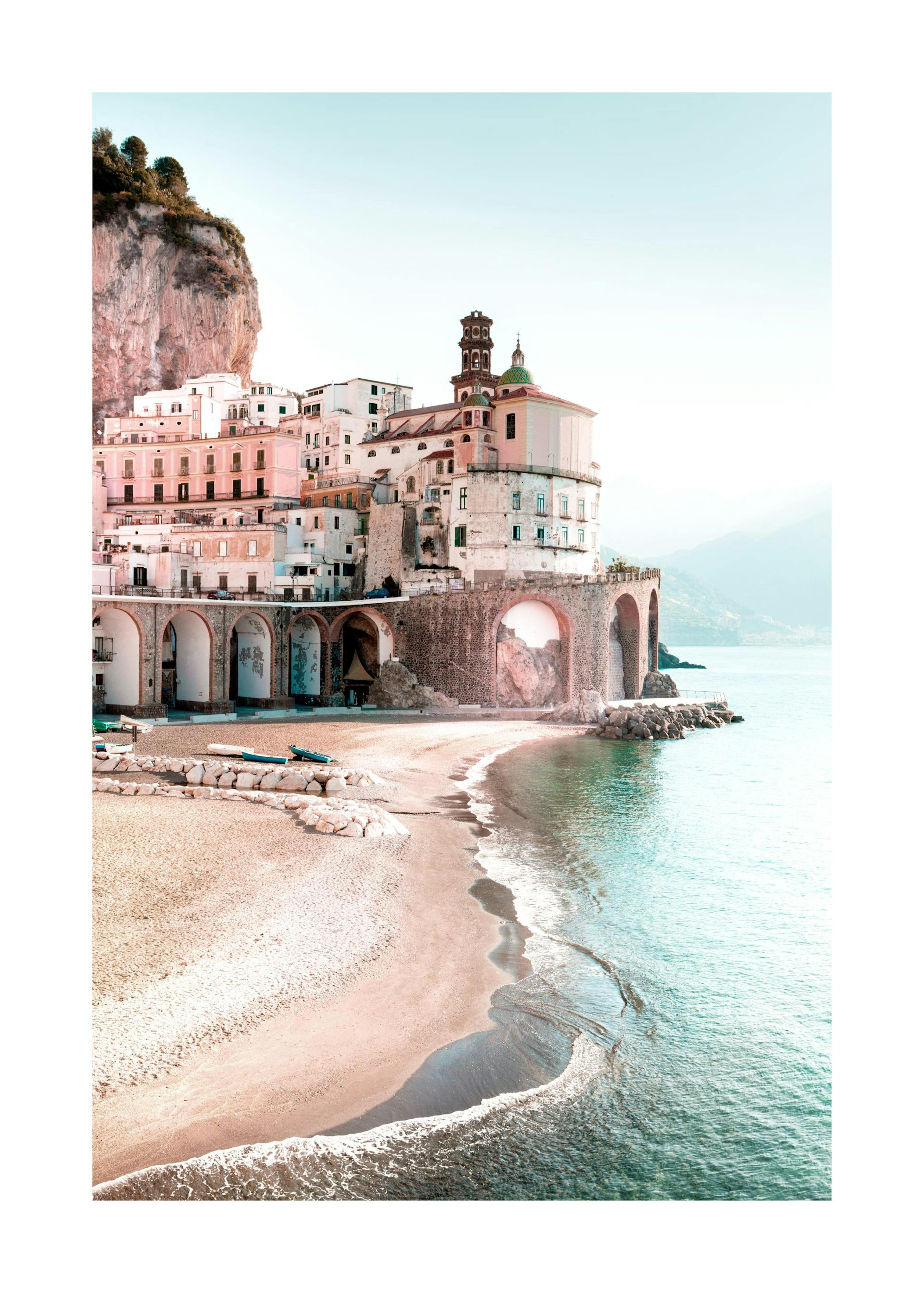 Amalfi Cityscape Affiche 0