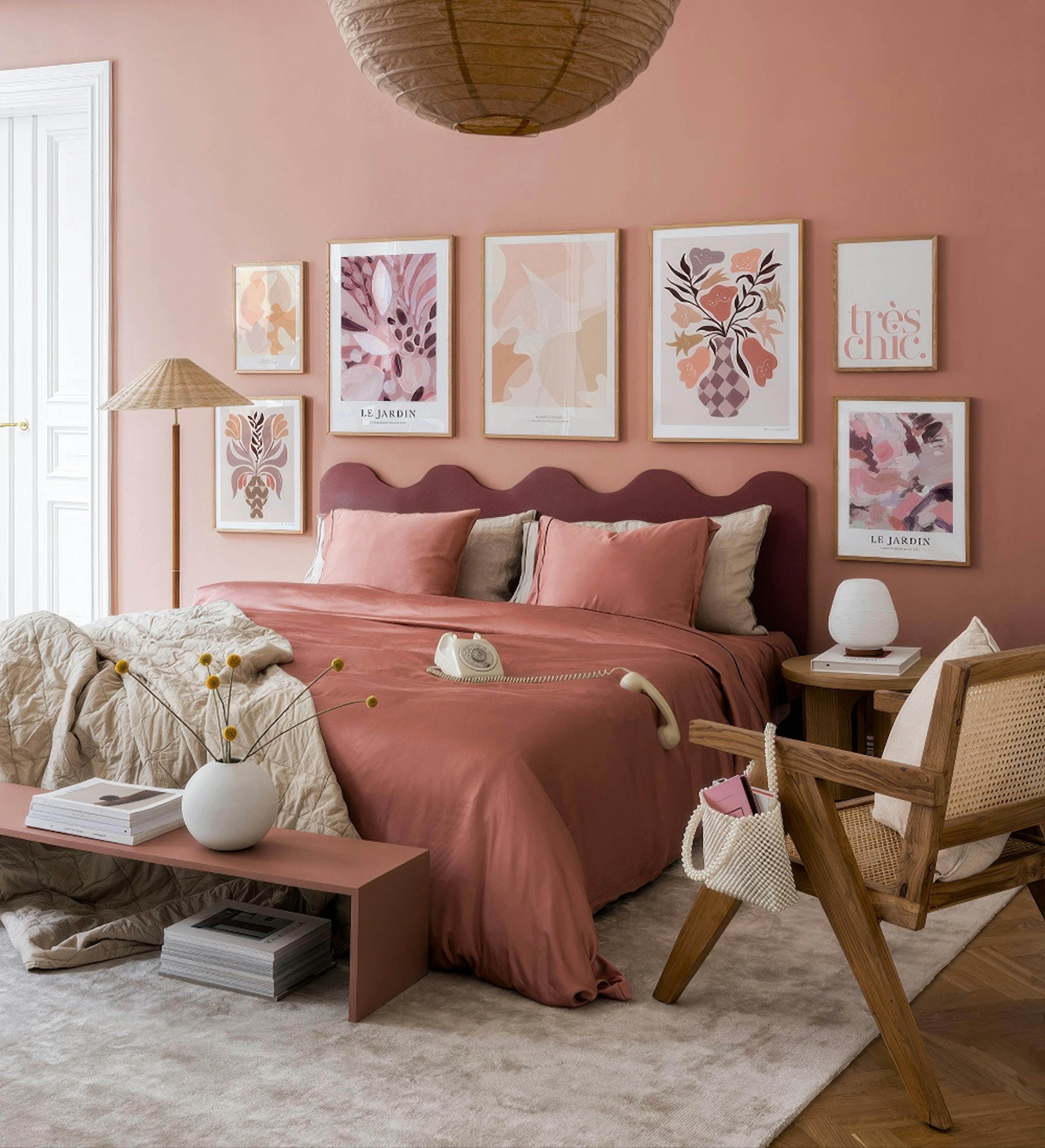 Playful Vibe gallery wall