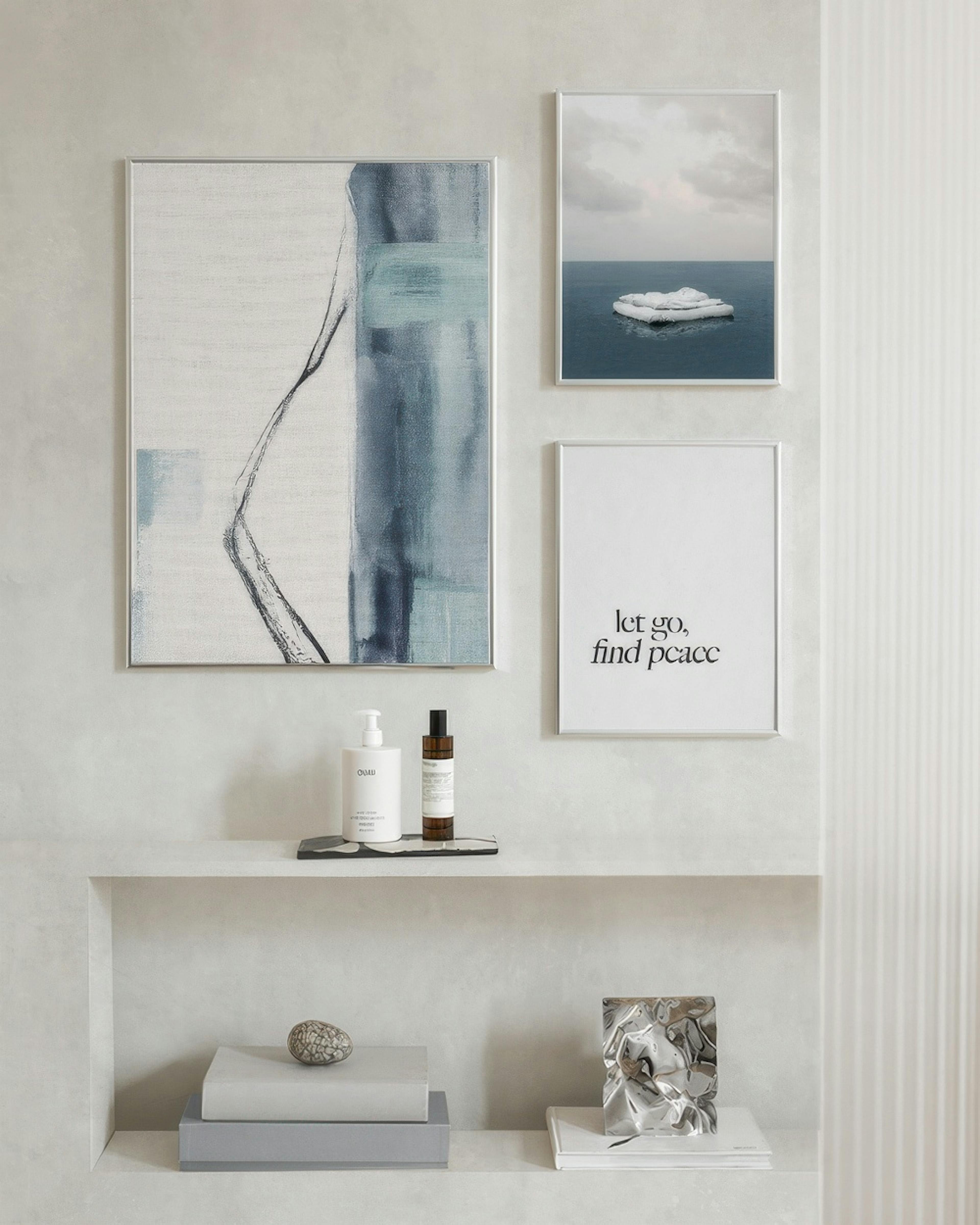 Minimalistic Zen Trio Sady plagátov 0