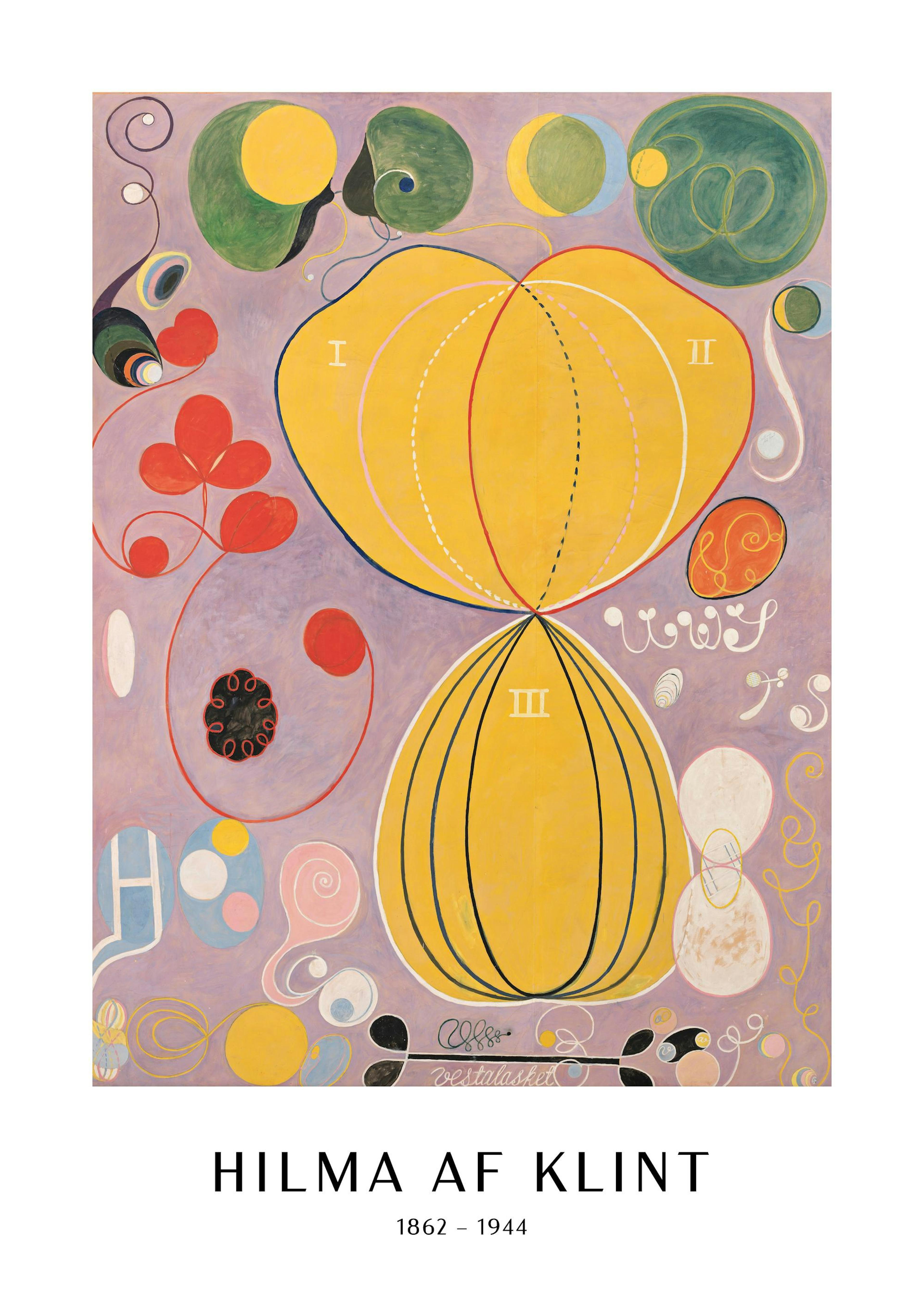 Juliste - Hilma af Klint - The Ten Largest, Adulthood, No. 7 0
