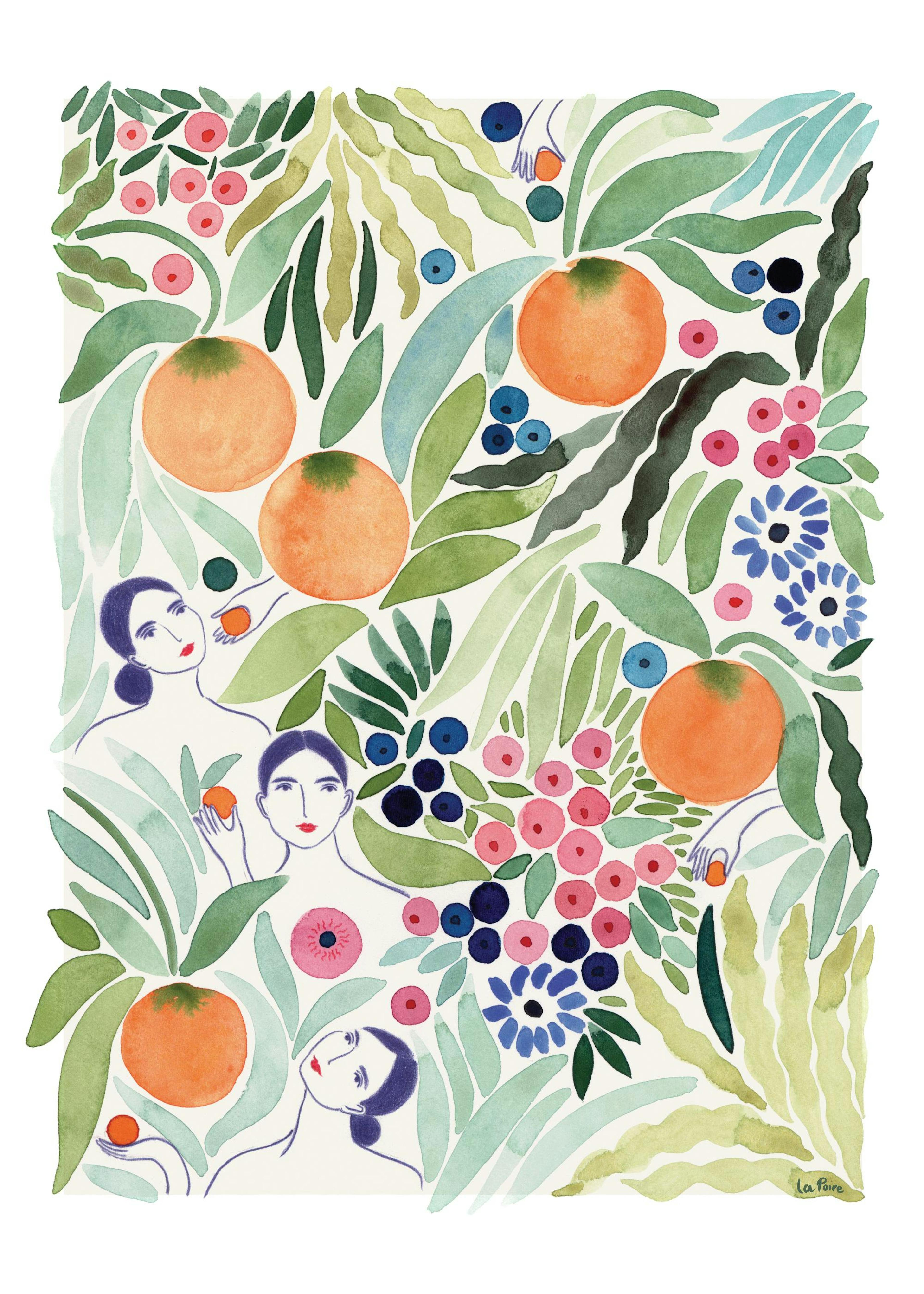 La Poire - Fruit Friends Affiche 0