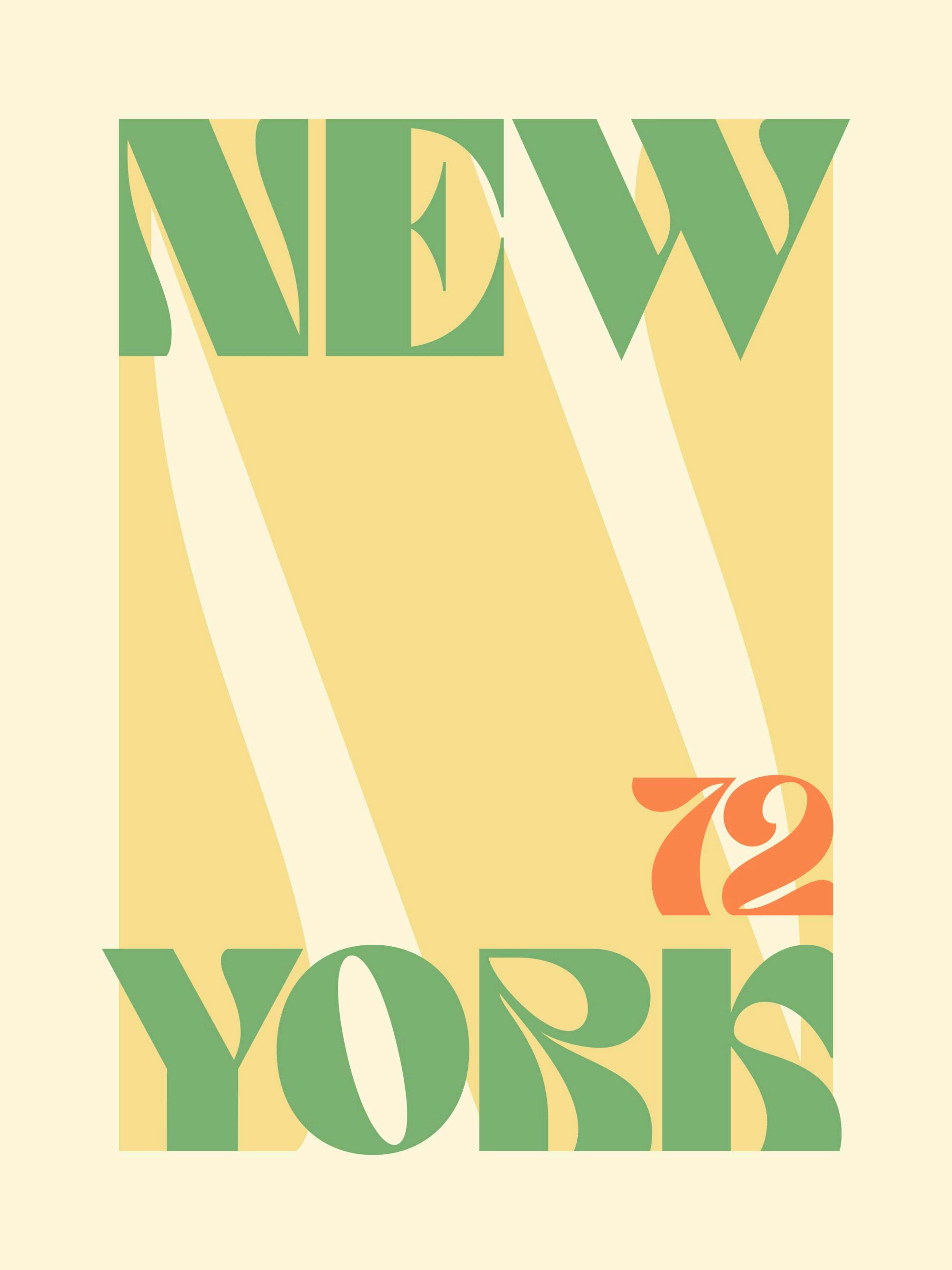 New York Graphic Poster 0